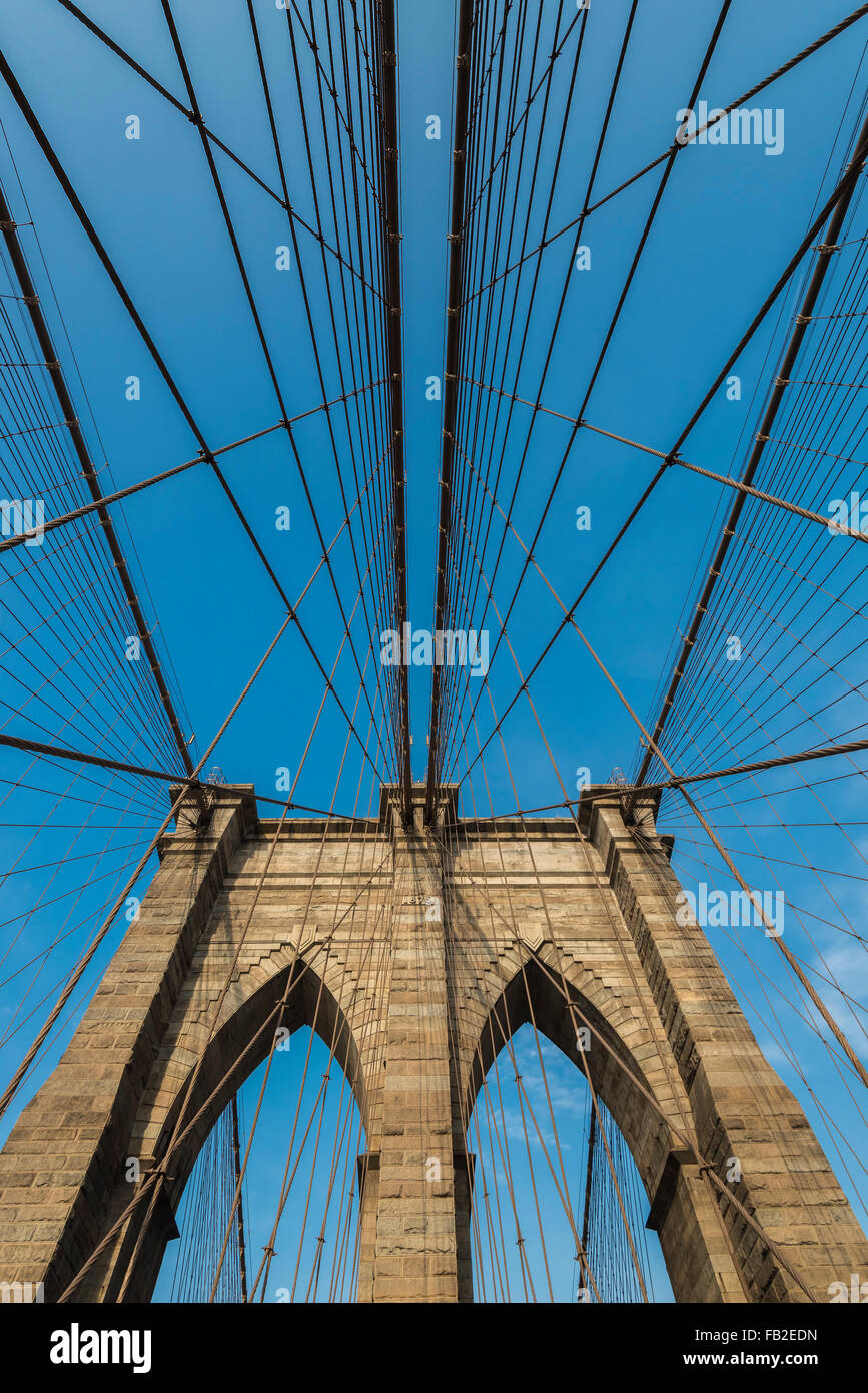 Brooklyn Bridge, New York, USA Stockfoto