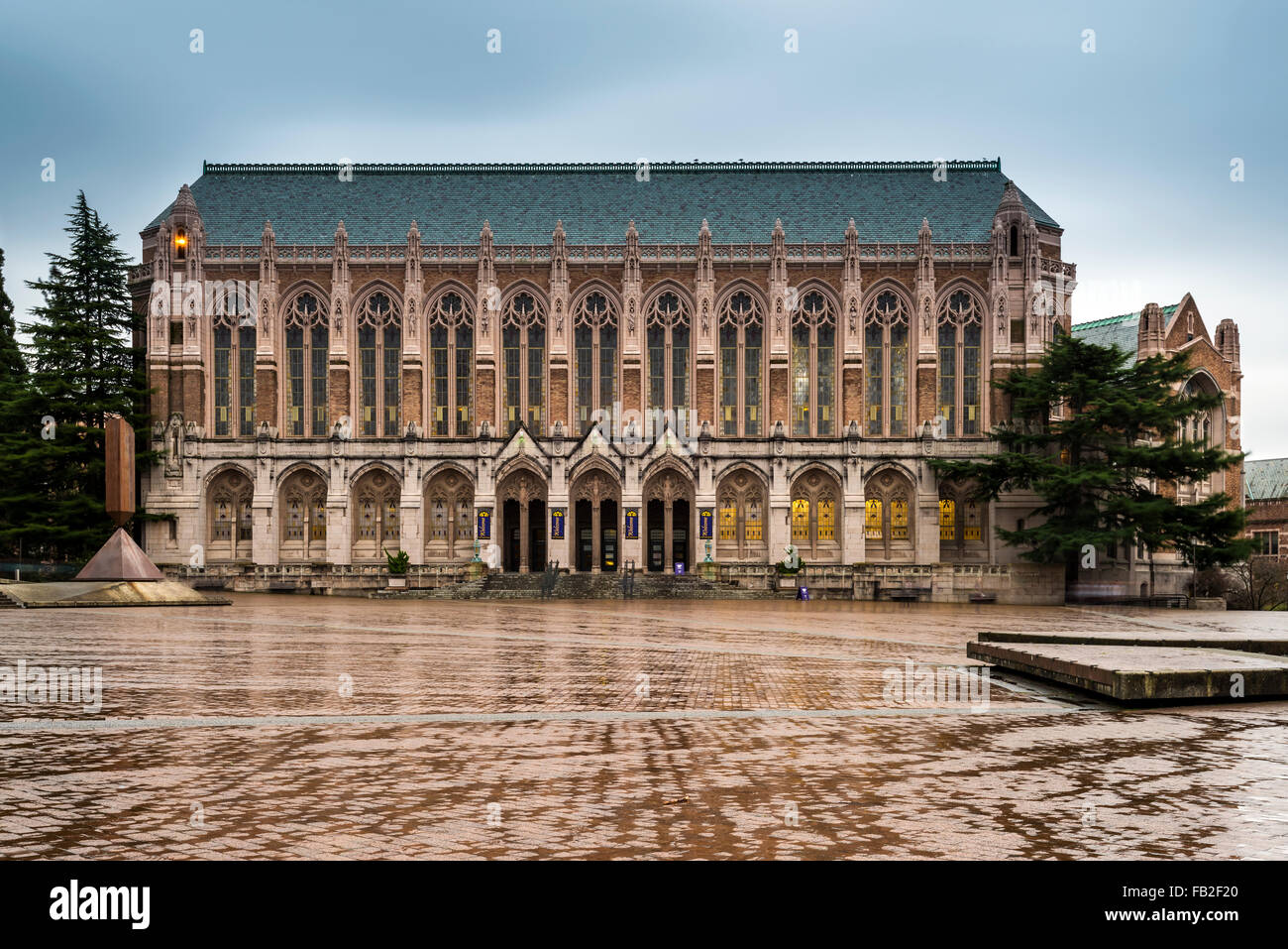 Suzzallo Library, University of Washington, Seattle, Washington, USA Stockfoto