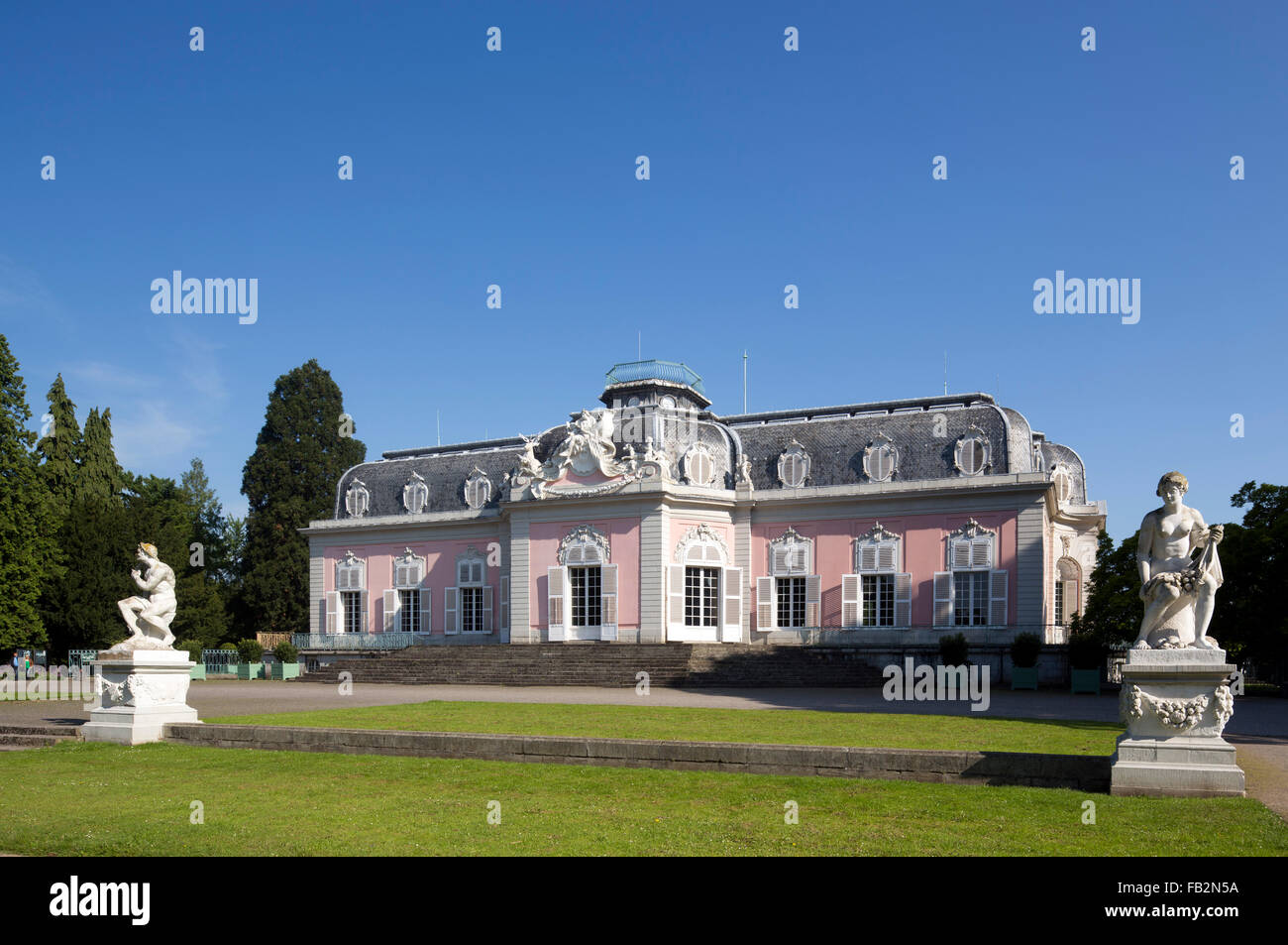 Düsseldorf, Schloß Benrath Stockfoto