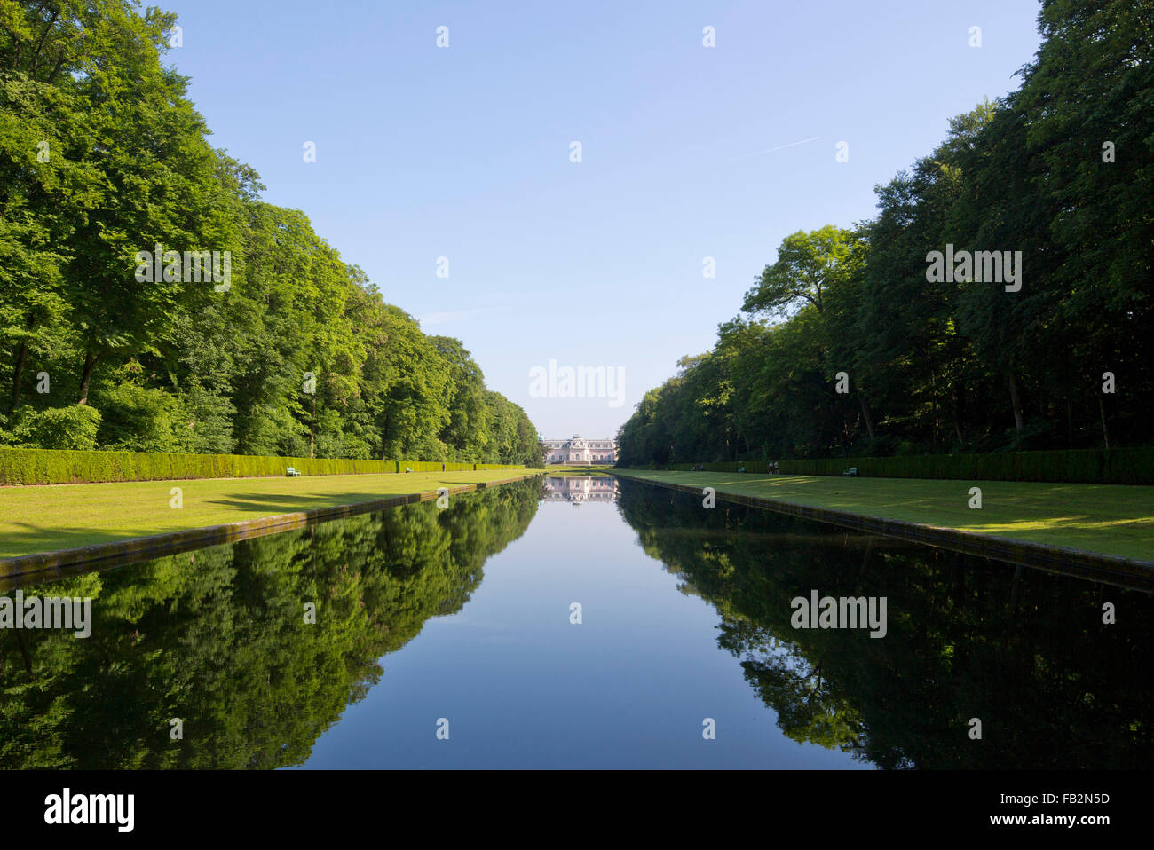 Düsseldorf, Schloß Benrath Stockfoto