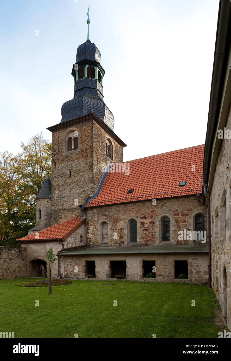 Marienborn Bei Helmstedt, Ehemaliges Kloster Stockfotografie Alamy