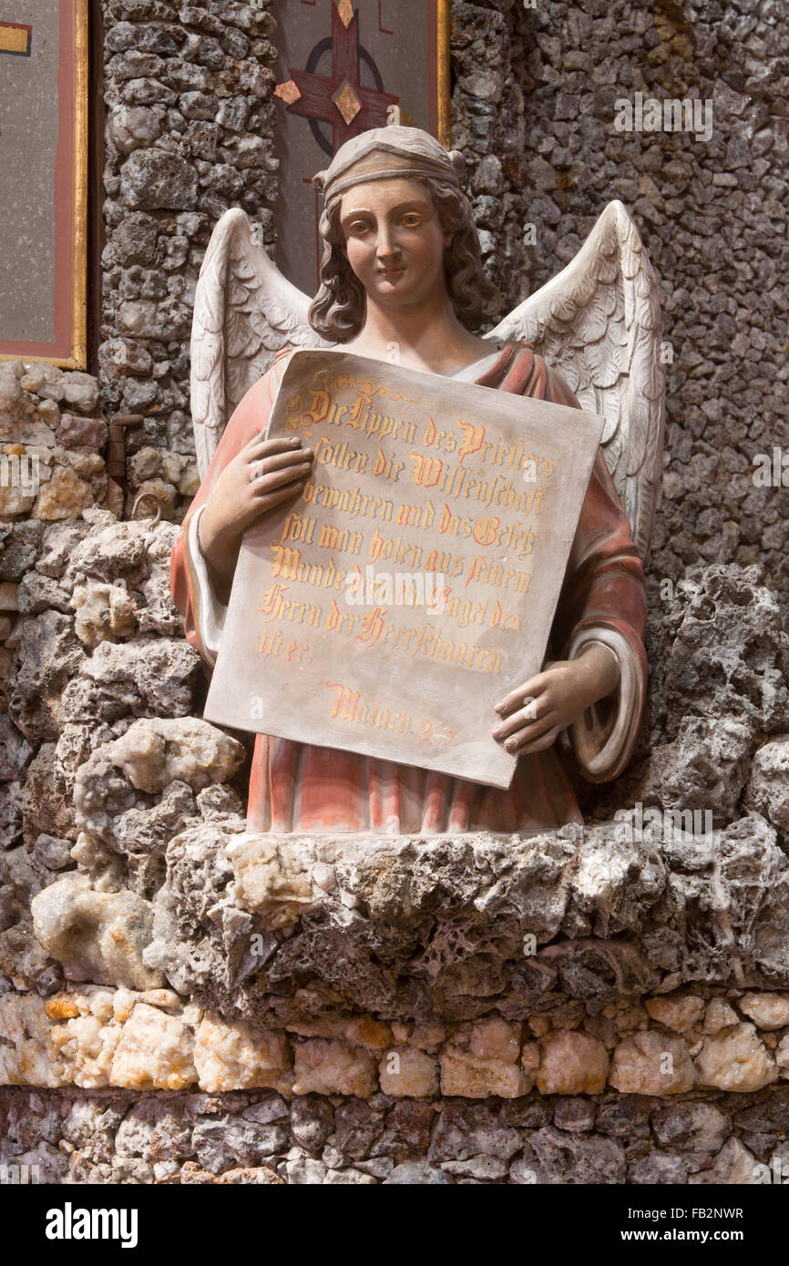 Koblenz-Arenberg, Passionsgarten Pfarrer-Kraus-Anlagen Stockfoto