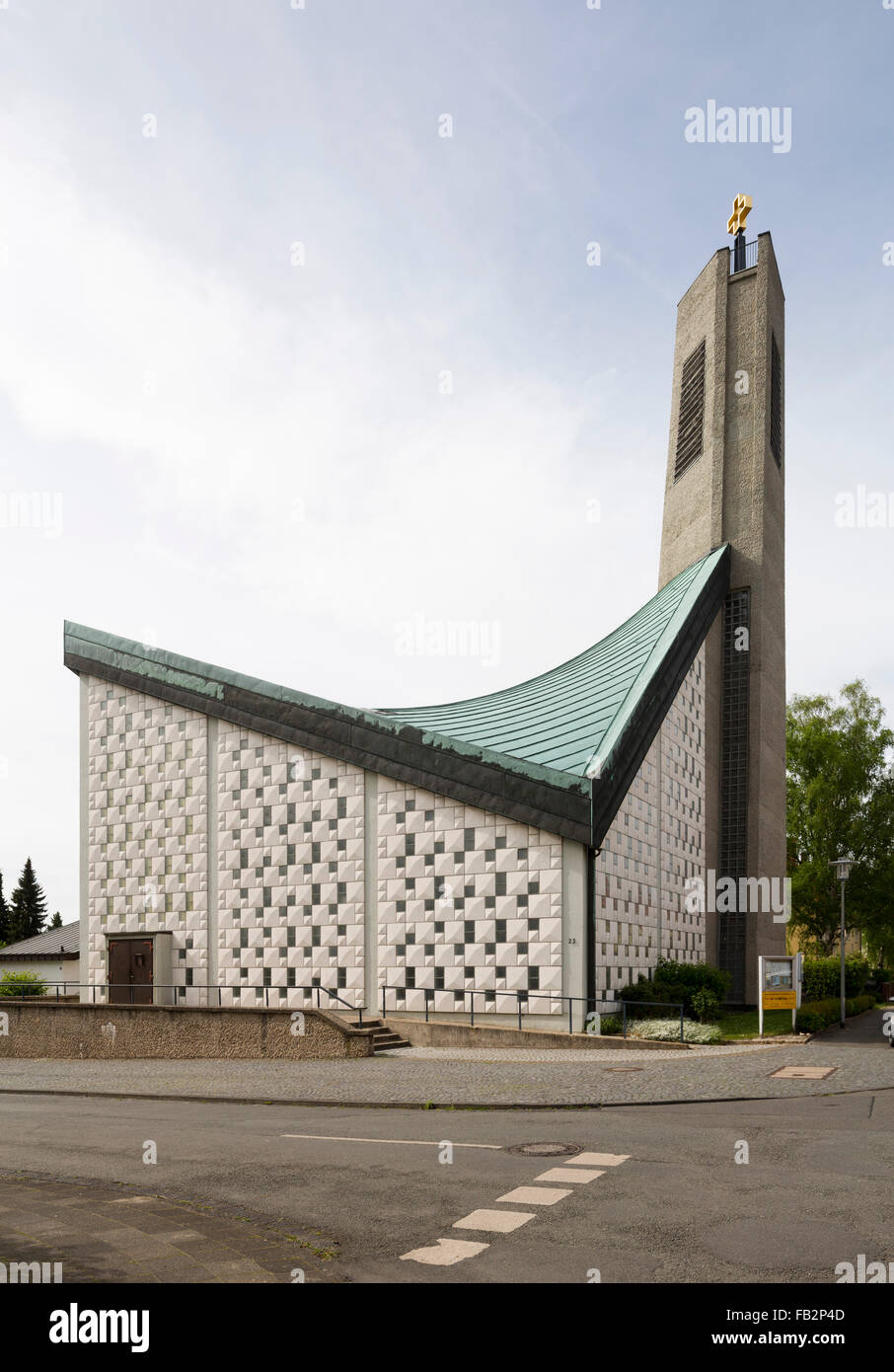 Hildesheim, Paul-Gerhard-Kirche Stockfoto