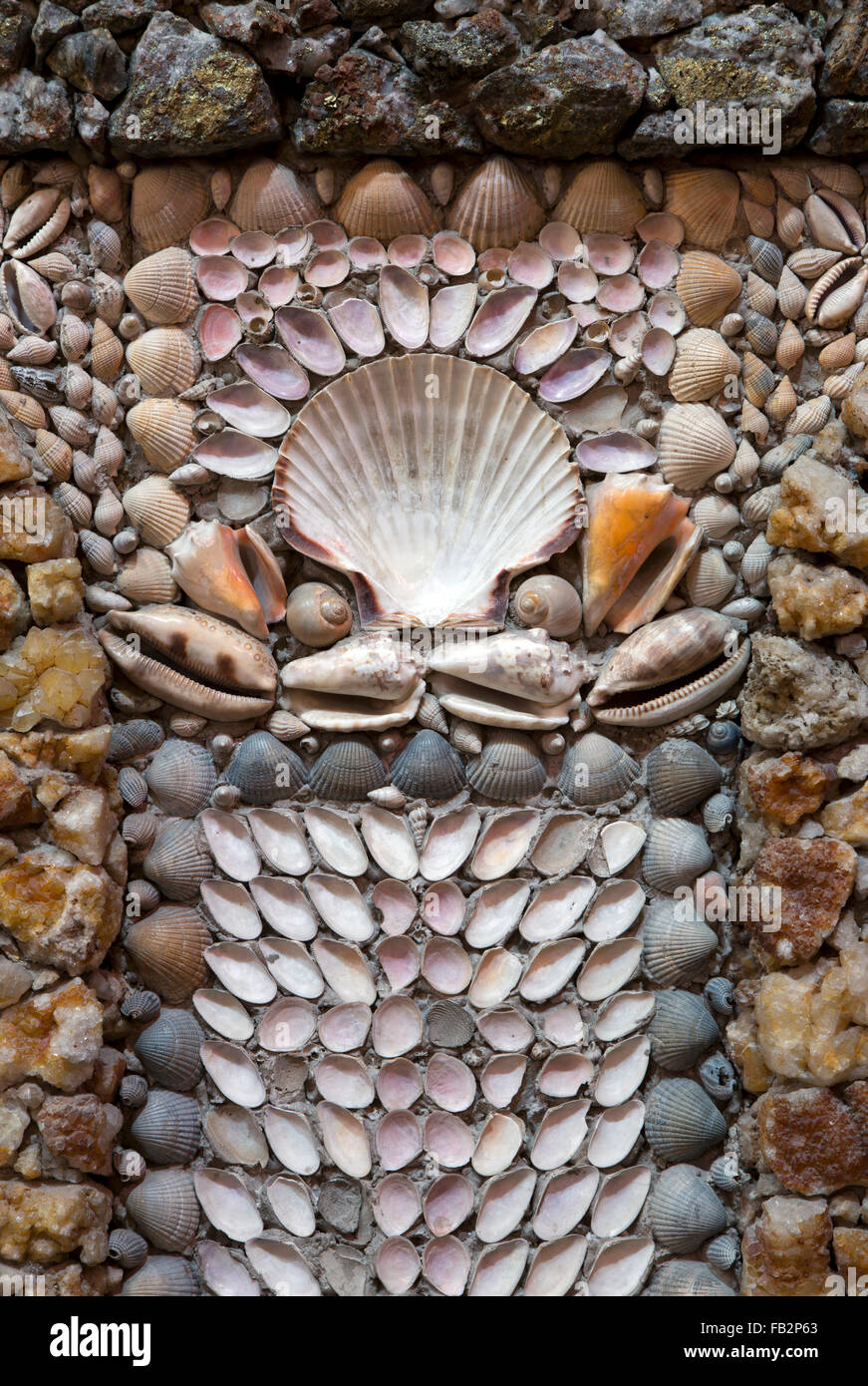 Koblenz-Arenberg, Passionsgarten Pfarrer-Kraus-Anlagen Stockfoto