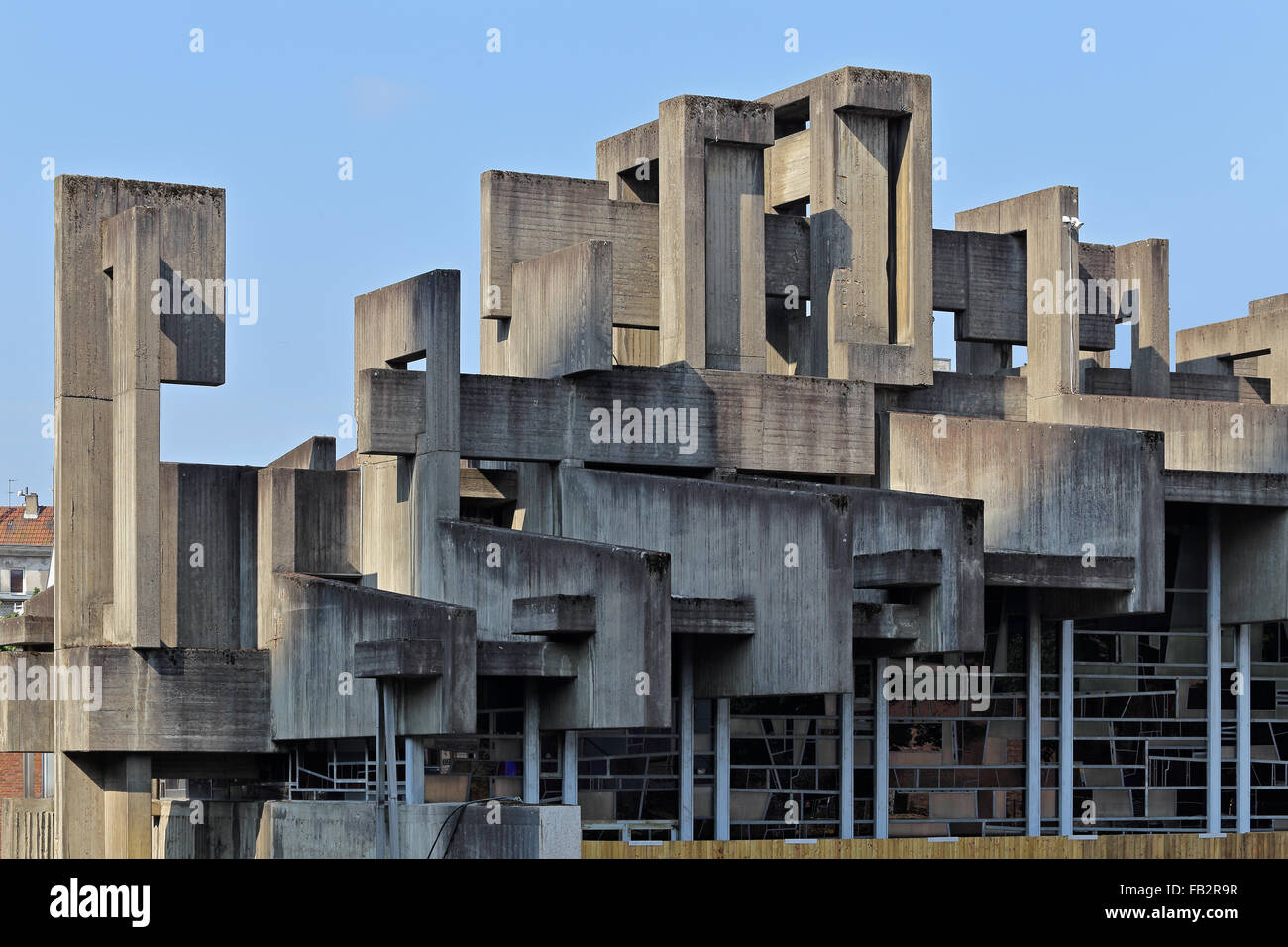 Köln-Sülz, Johannes XXIII, Kirche der Katholischen Hochschulgemeinde Stockfoto