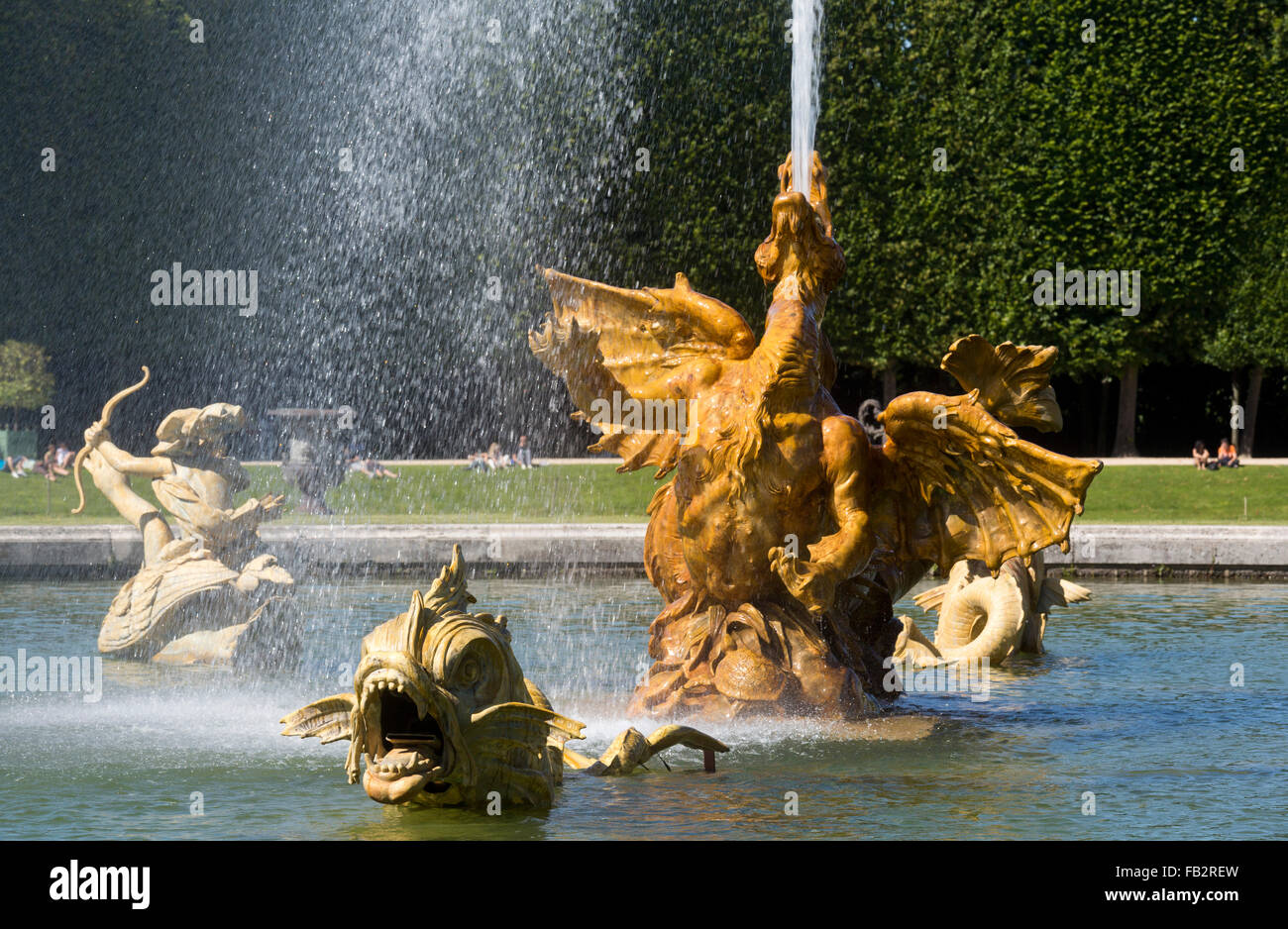 Drachenbrunnen versailles Stockfotos und bilder Kaufen Alamy