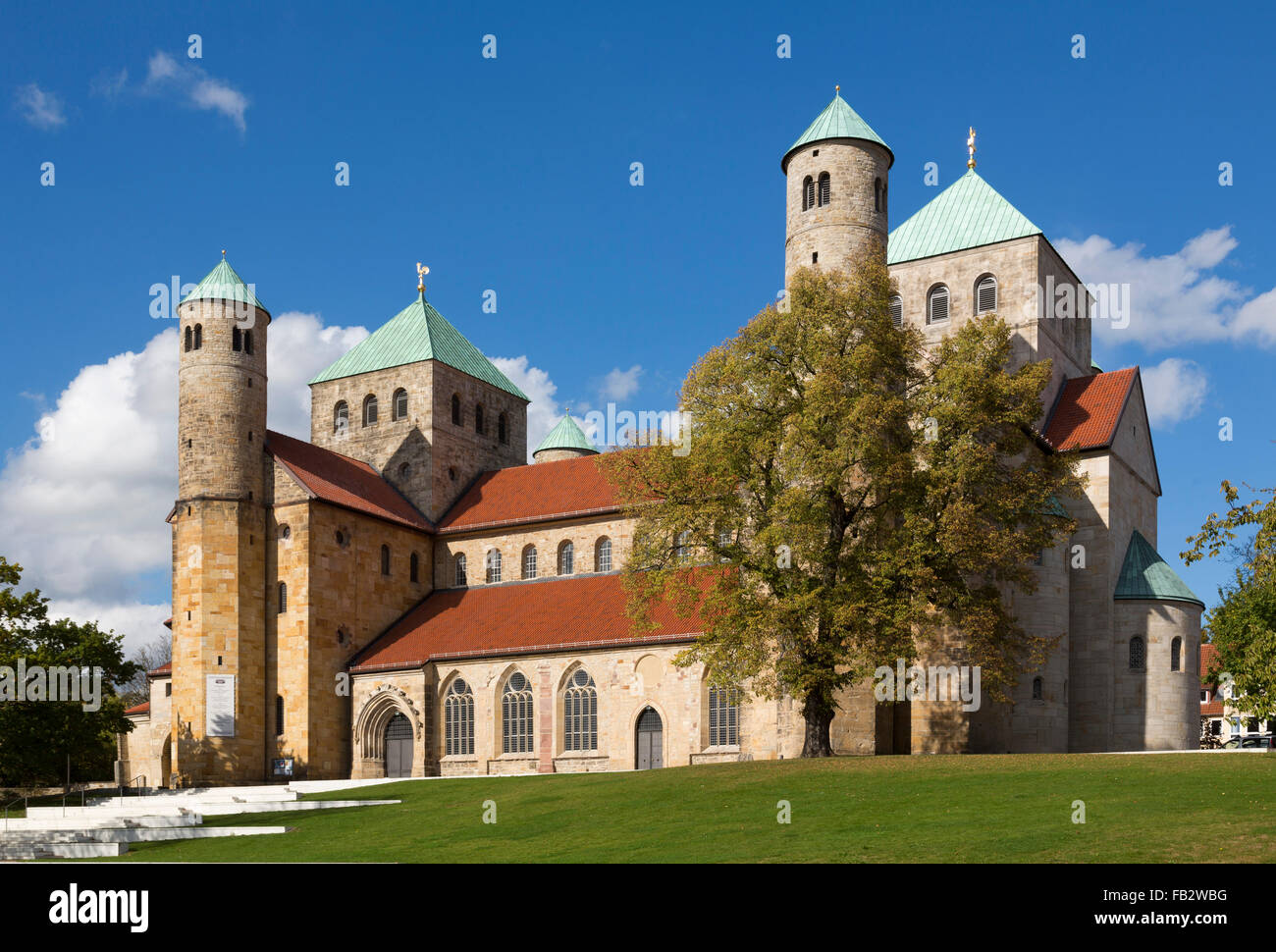 Hildesheim, St. Michael, Michaeliskirche Stockfotografie Alamy