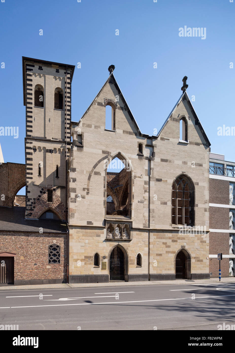 Köln, Alt St. Alban Stockfoto