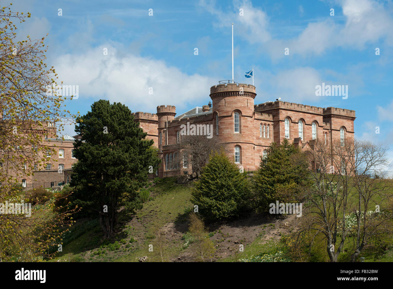 Inverness Castle, Inverness, Schottland, UK Stockfoto