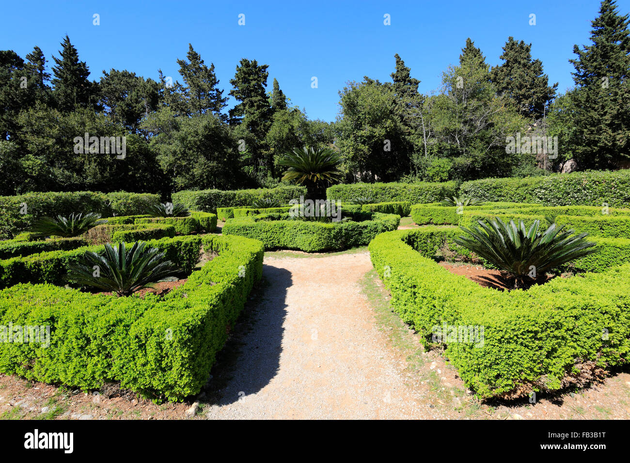 Botanical garden lokrum island dubrovnik Fotos und Bildmaterial in