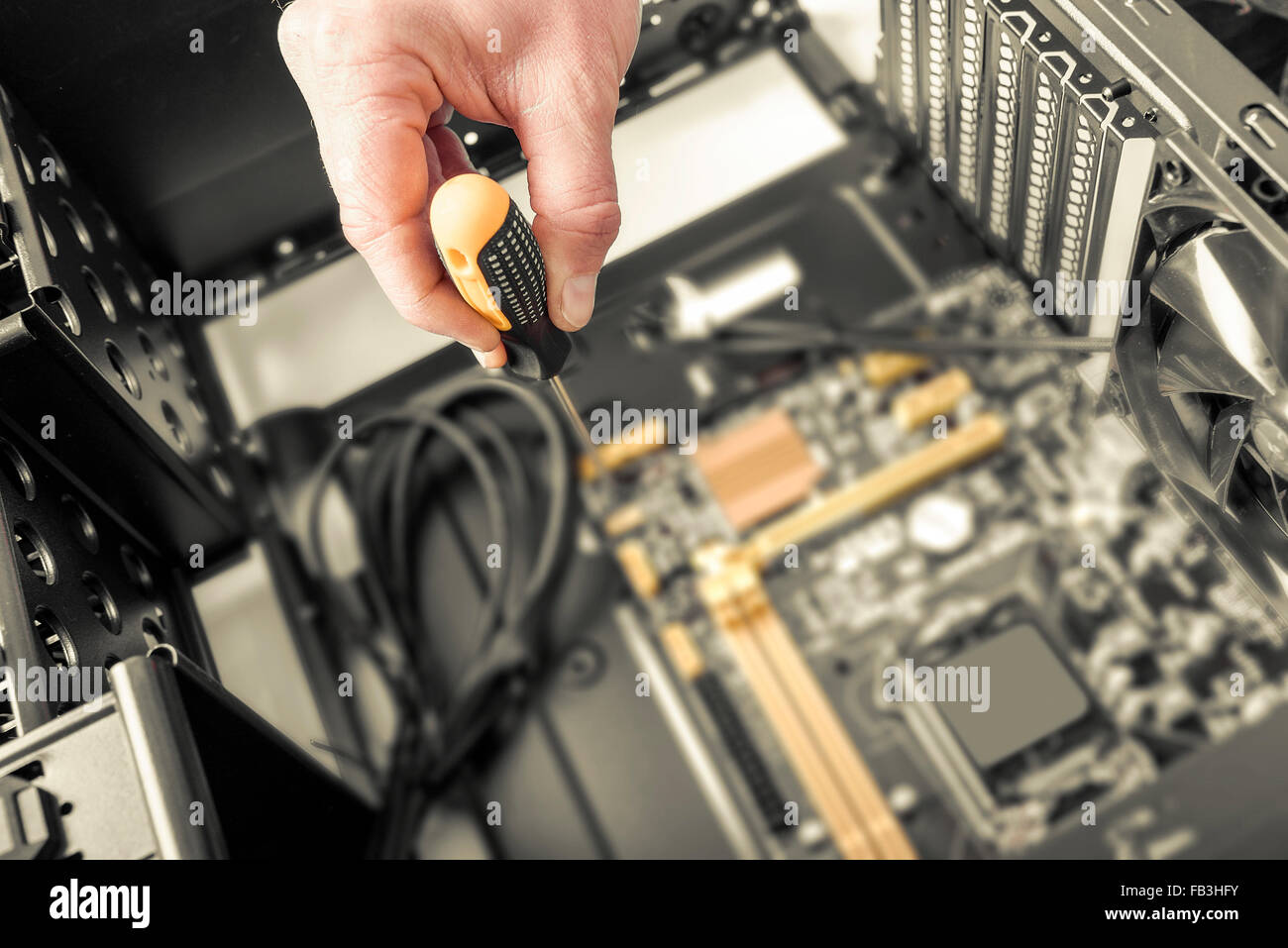 Inside case pc -Fotos und -Bildmaterial in hoher Auflösung – Alamy