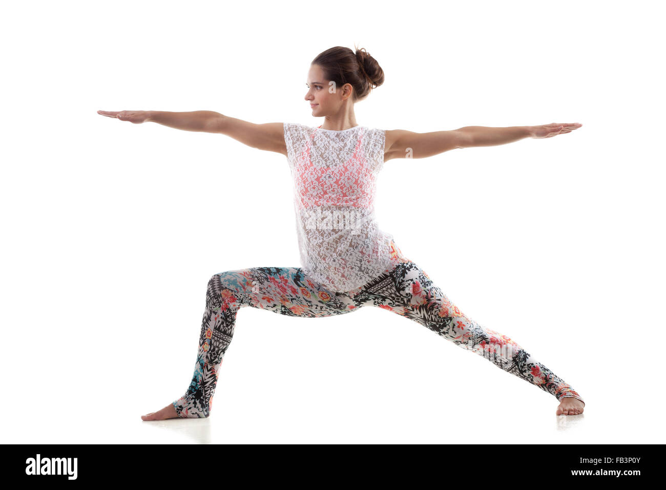 Krieger 2 pose Ausgeschnittene Stockfotos und -bilder - Alamy