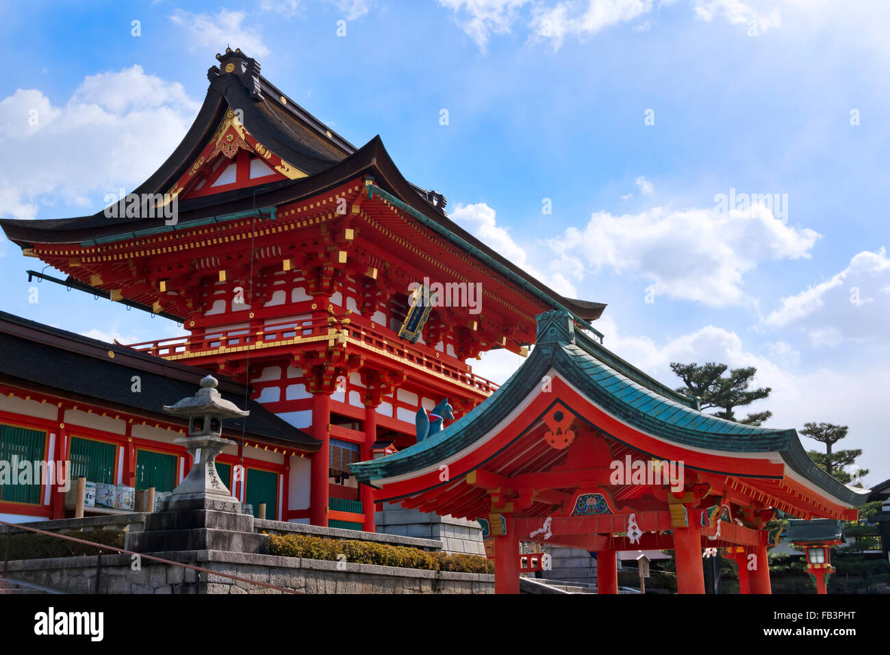Fushimi Inari Shrine, Kyoto, Japan Stockfoto