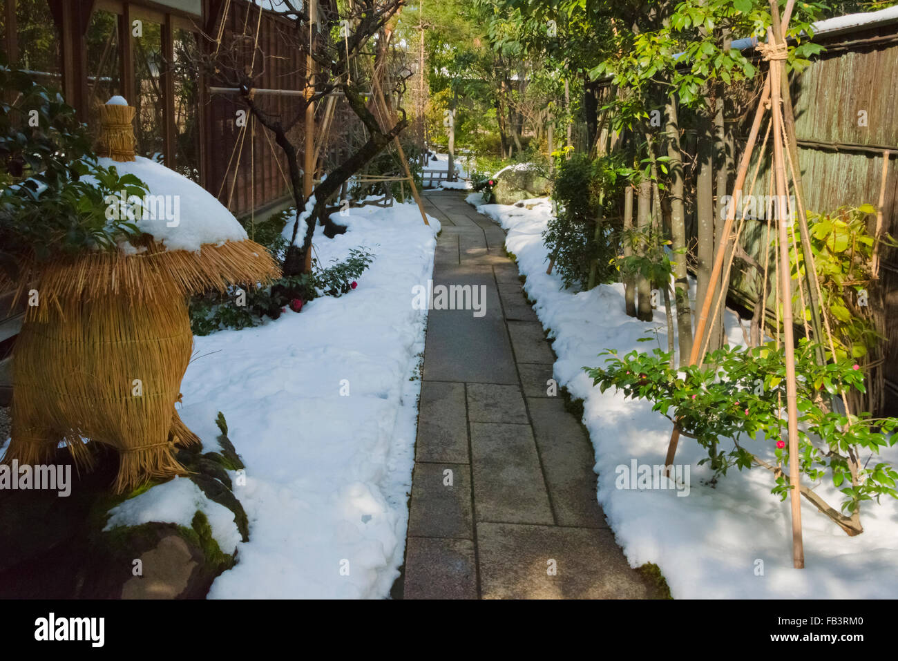 Historische Samurai Residenzen in Nagamachi Samurai District, Kanazawa, Ishikawa Präfektur, Japan Stockfoto