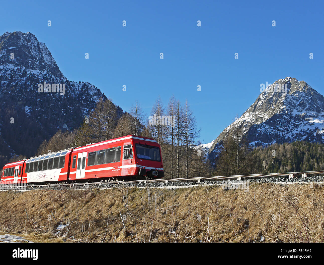 Mont blanc bahn Stockfotos und bilder Kaufen Alamy