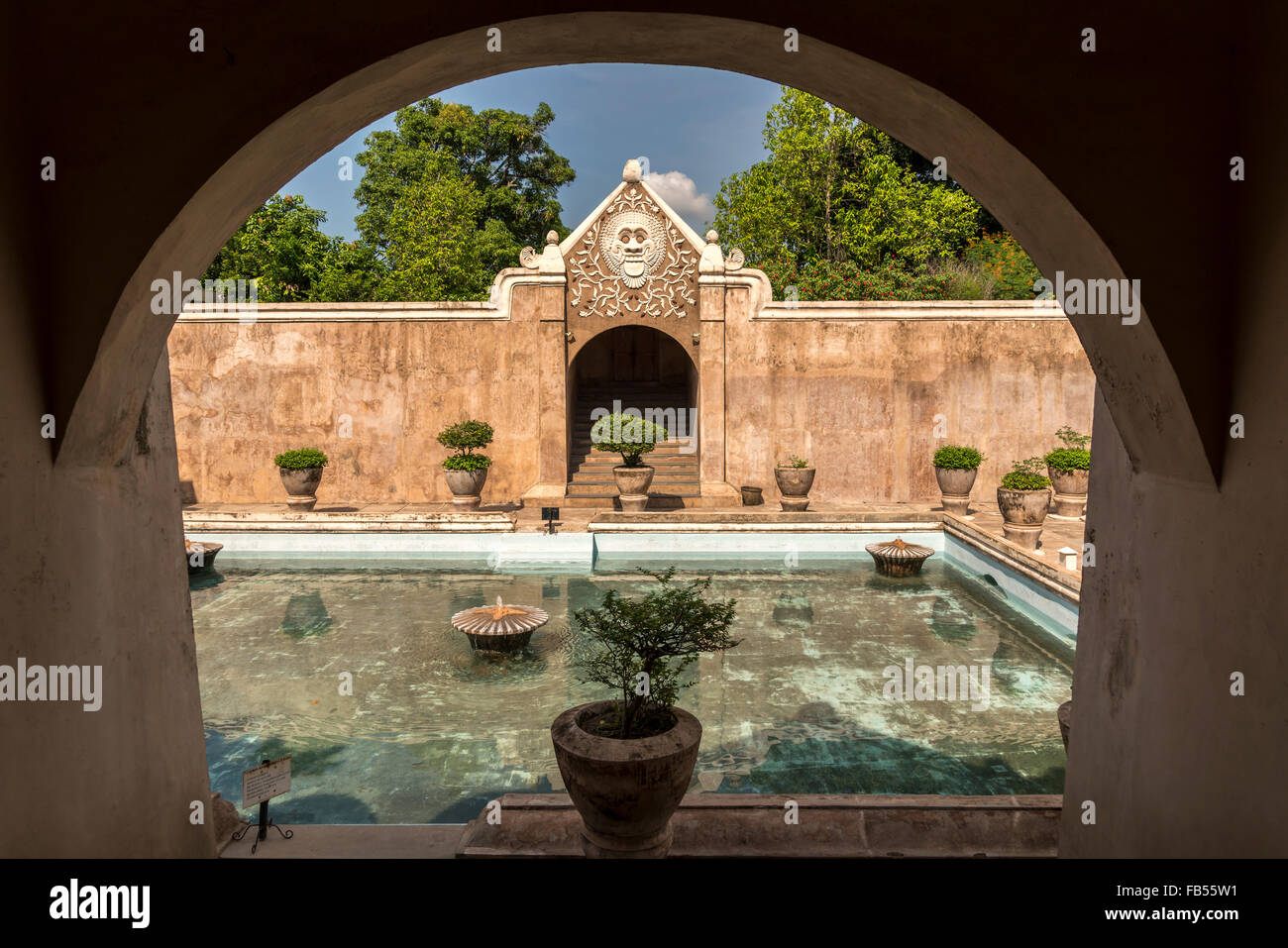 Wasser Palast Taman Sari in Yogyakarta, Java, Indonesien, Asien Stockfoto