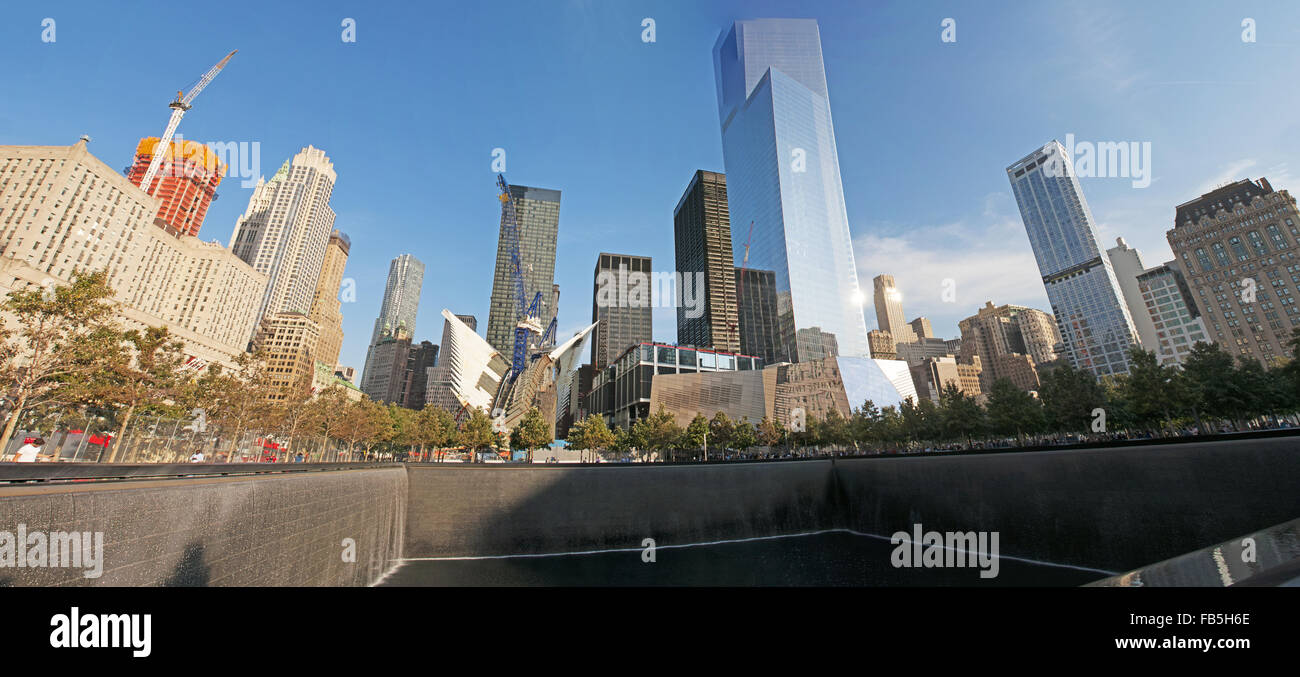 New York City, New York, der Big Apple, Manhattan, New York Bay, Hudson River, Atlantik, Vereinigte Staaten von Amerika, Usa Stockfoto