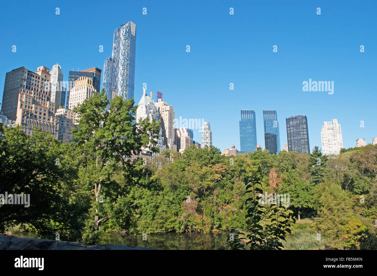 New York City, New York, der Big Apple, Manhattan, New York Bay, Hudson River, Atlantik, Vereinigte Staaten von Amerika, Usa Stockfoto