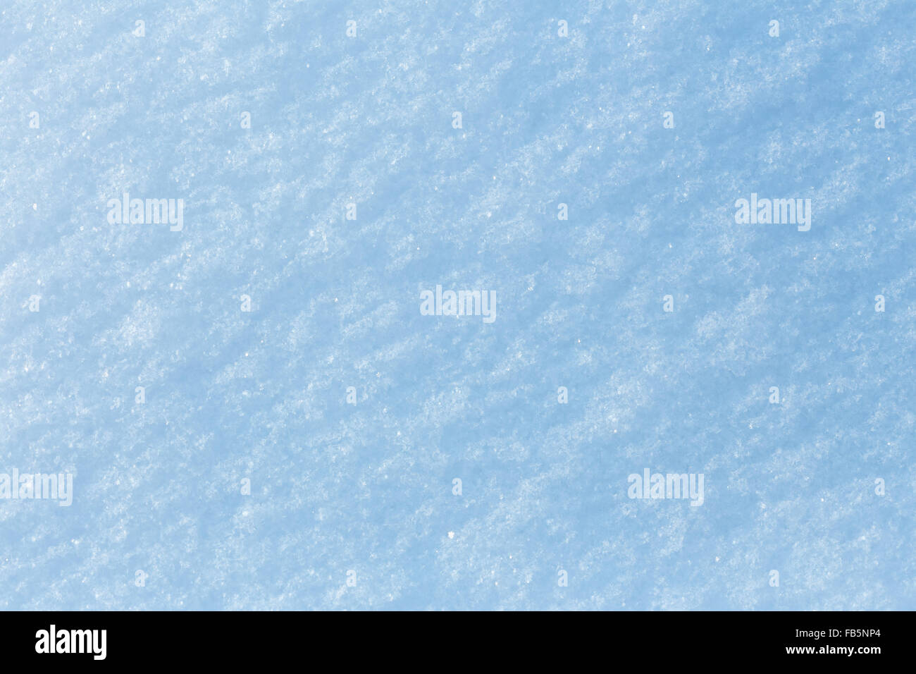 Textur der Oberfläche Closeup Schnee. Stockfoto