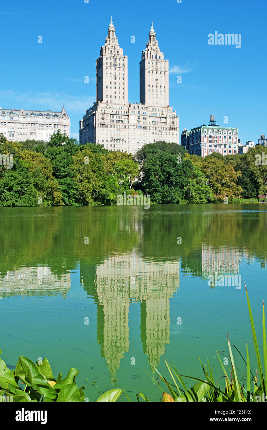 New York City, New York, der Big Apple, Manhattan, New York Bay, Hudson River, Atlantik, Vereinigte Staaten von Amerika, Usa Stockfoto