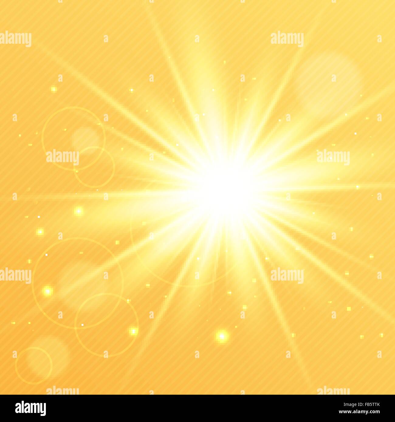 Abstrakte goldene magische hellen Hintergrund für Ihr design Stock Vektor
