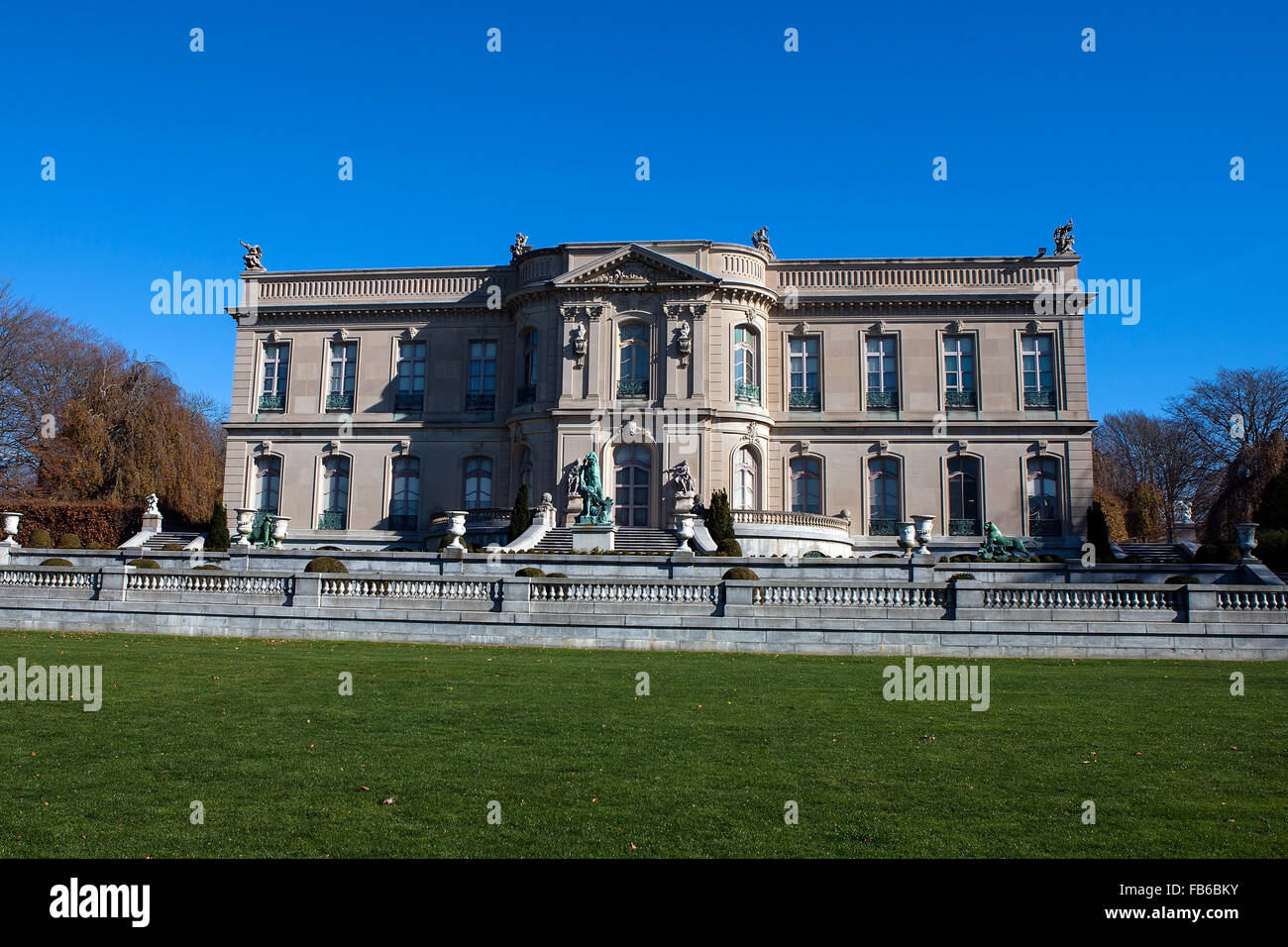 Die Ulmen, Newport, Rhode Island, Vereinigte Staaten von Amerika Stockfoto