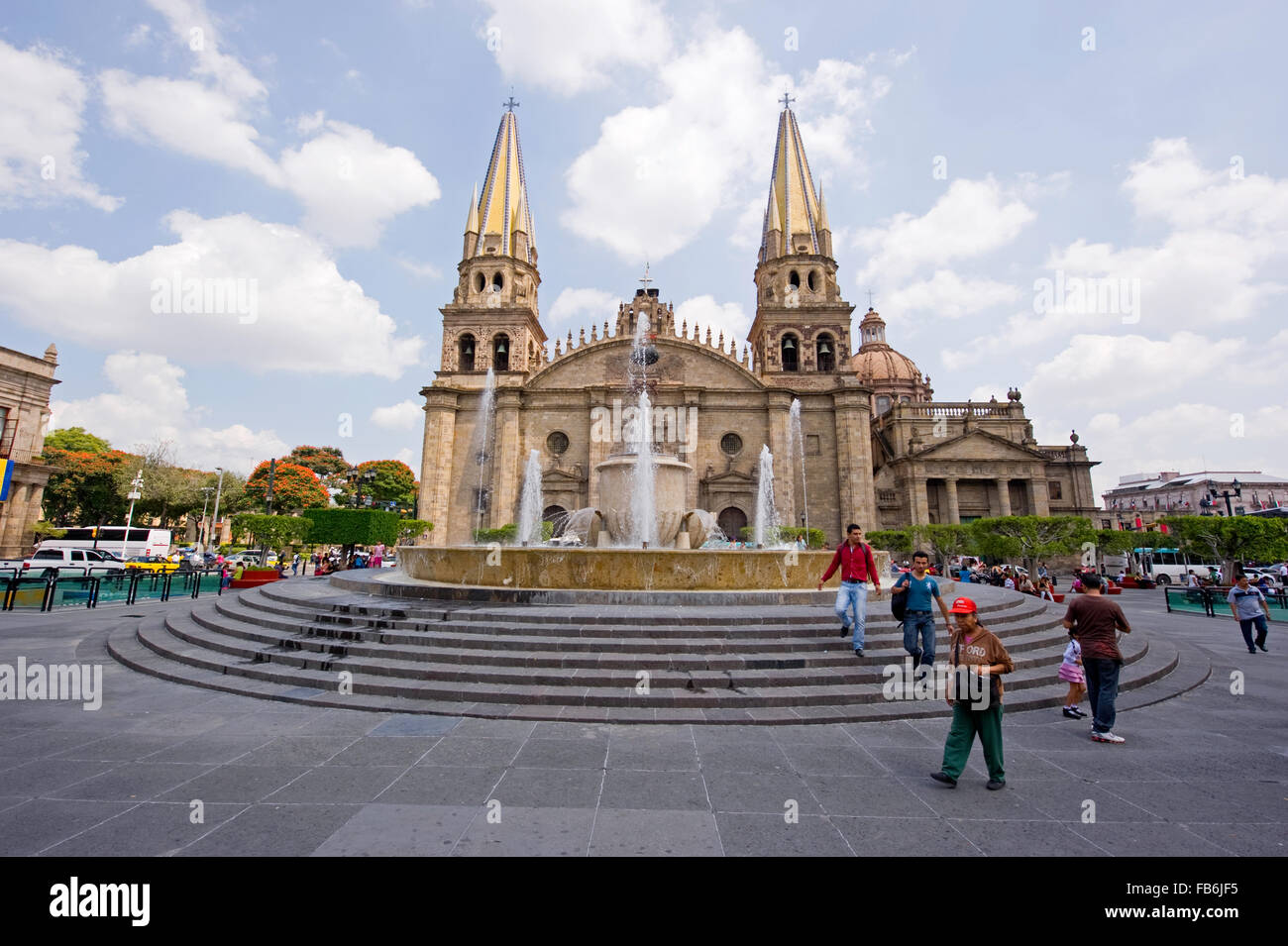Die Kathedrale (Catedral) Metropolitana in Guadalajara, Mexiko Stockfoto