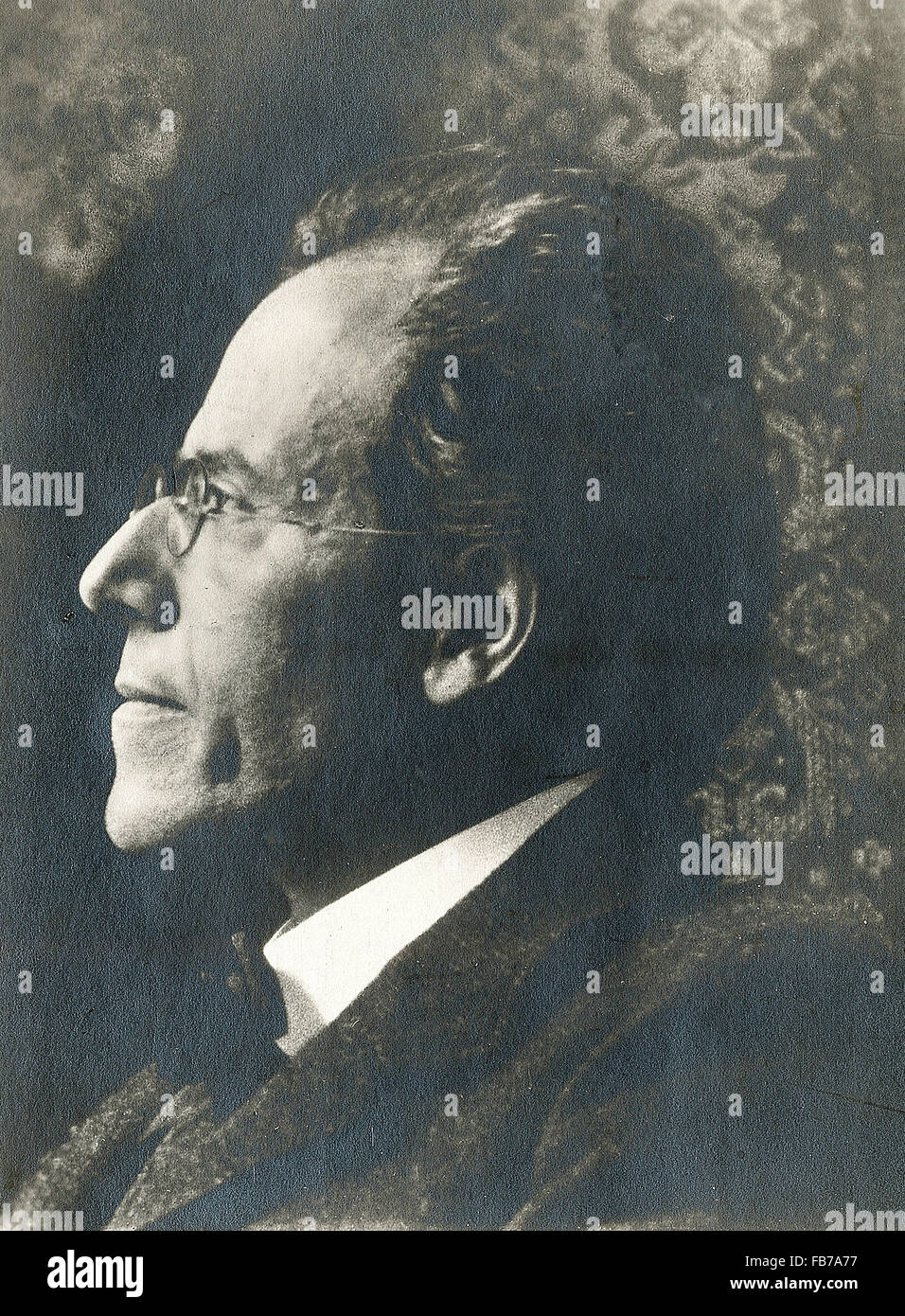 Gustav Mahler, österreichischer Komponist und Dirigent Stockfoto