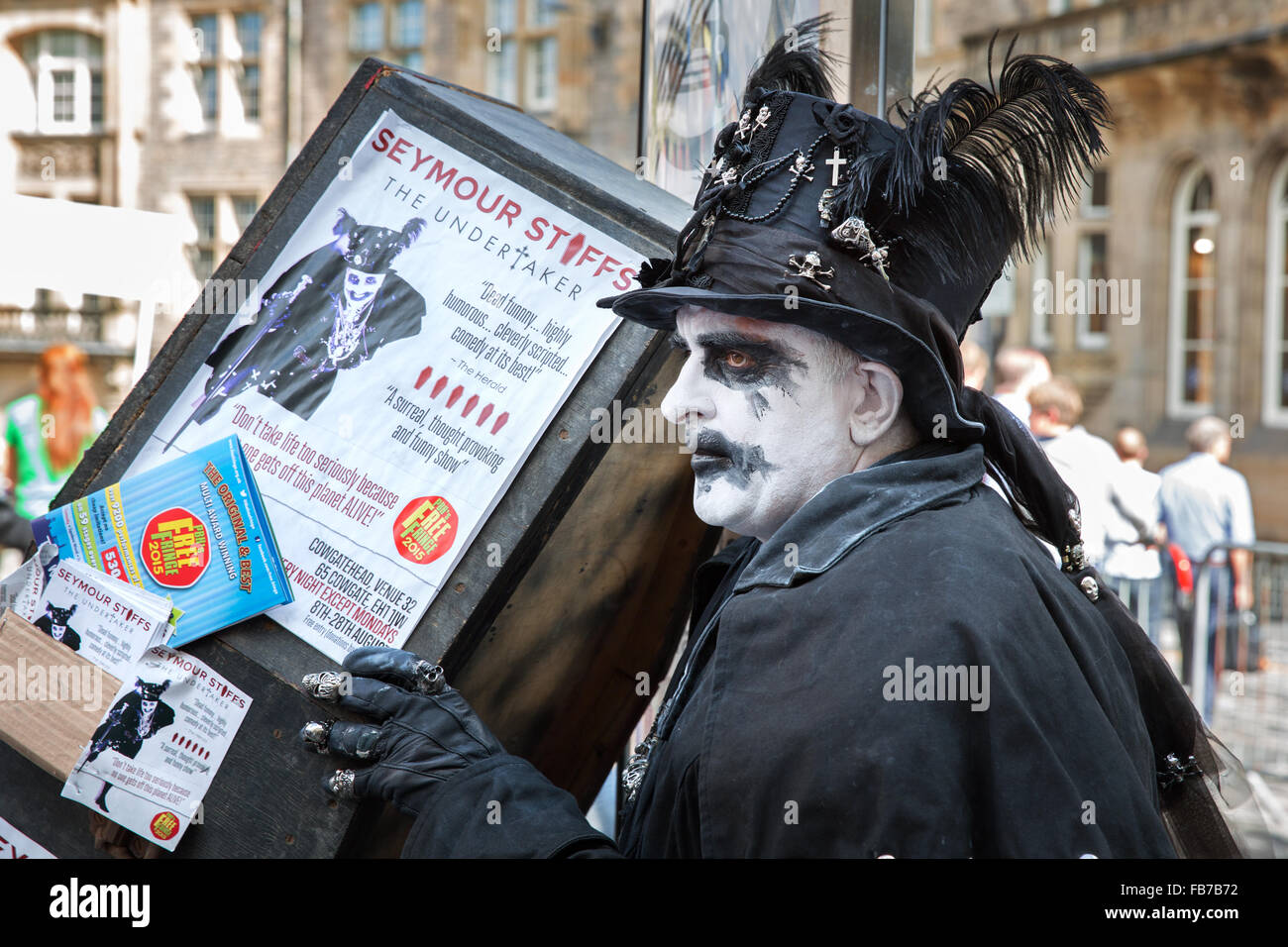 Edinburgh Fringe Festival. Stockfoto