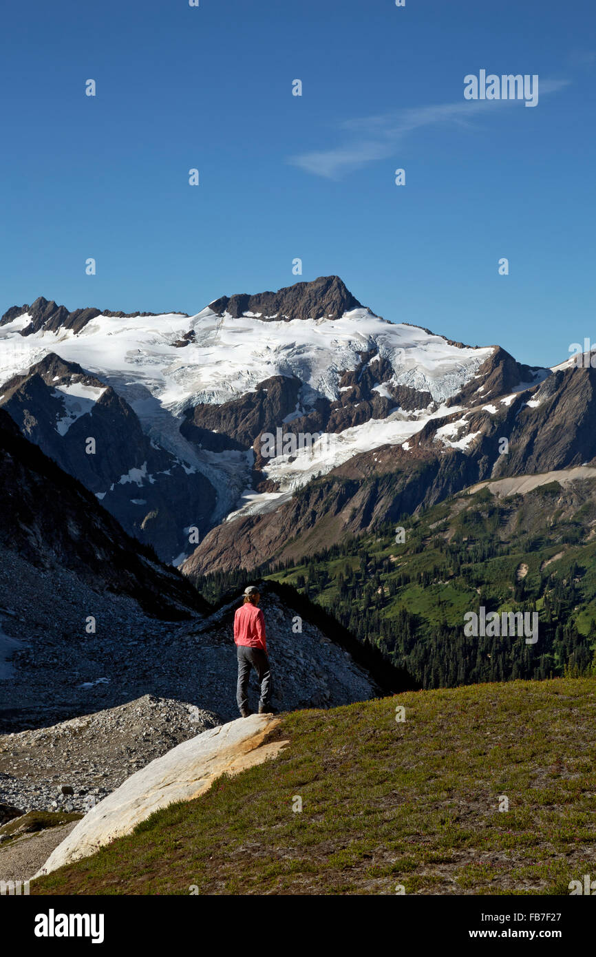 WA12552-00... WASHINGTON - Clark Mountain High Pass im Glacier Peak Wilderness des Okanogan-Wenatchee National Forest Stockfoto