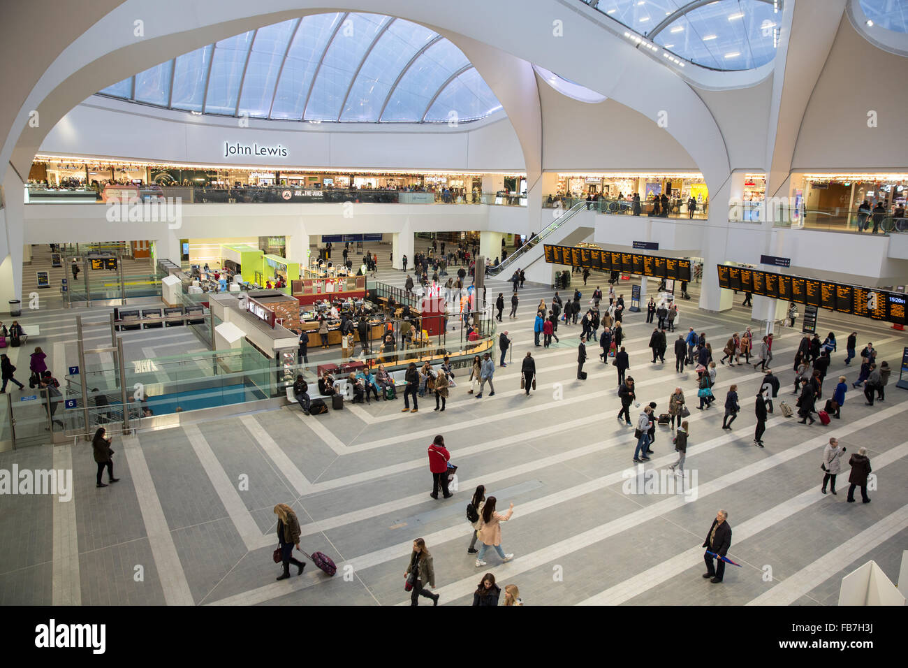 Birmingham Grand Central Shopping Centre, Großbritannien, Stockfoto