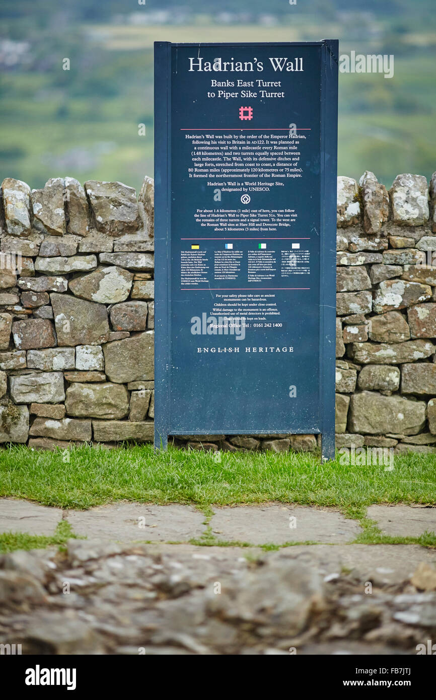 BBC Music Day "für die Liebe zur Musik" Hadrian's Wall of Sound 2015 bei Anzeichen für von Banken Ost in Cumbria ist die beste Konserve Stockfoto