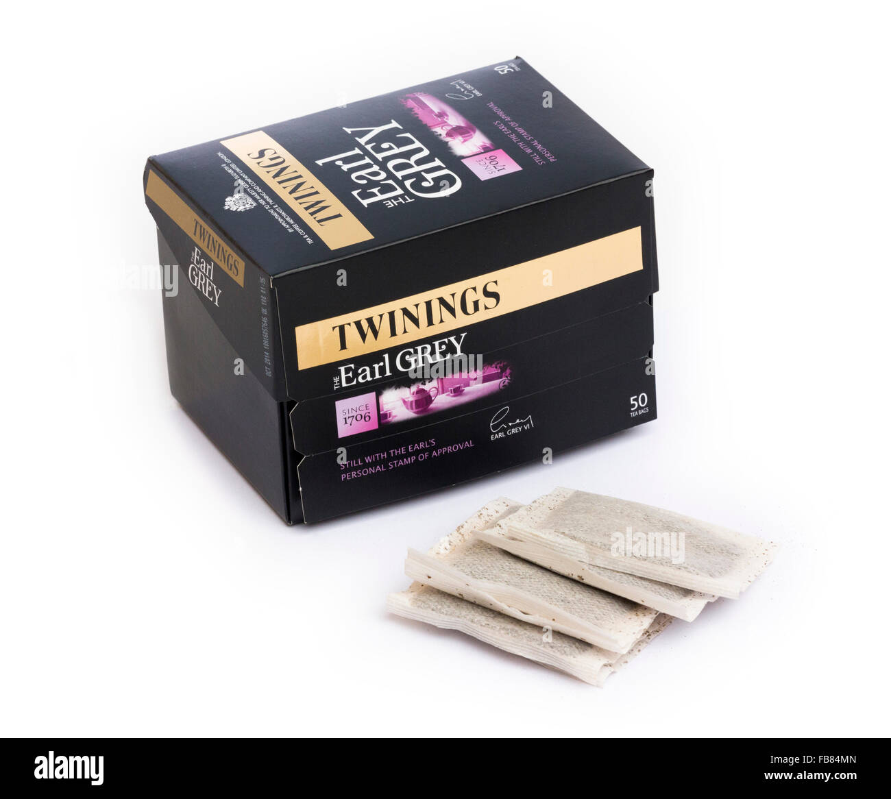 Twinings Earl Grey Tee gemacht von Unilever Stockfoto