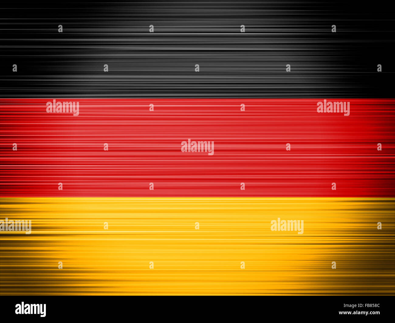Deutschland-Flagge Stockfoto