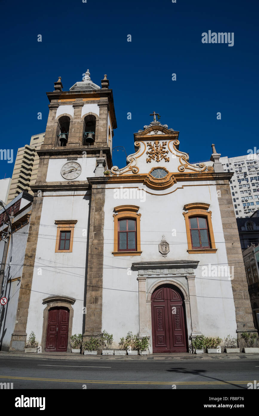 Igreja De Santa Rita De Cassia Rio De Janeiro Brasilien Stockfotografie Alamy
