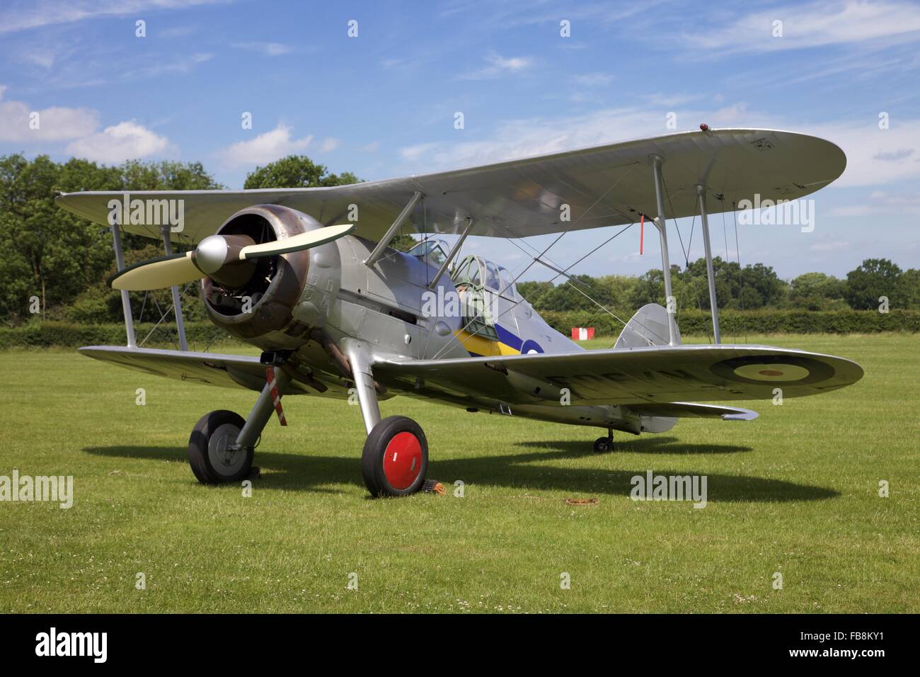 Ein 1935 Hawker Hind leichte bomber Stockfoto