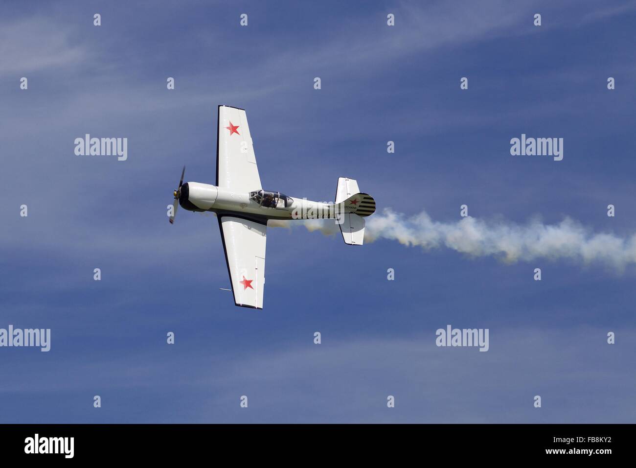 Eine russische Jakowlew Jak-50 Flugzeug, 1949 als experimentelle Turbojet, England gebaut Stockfoto