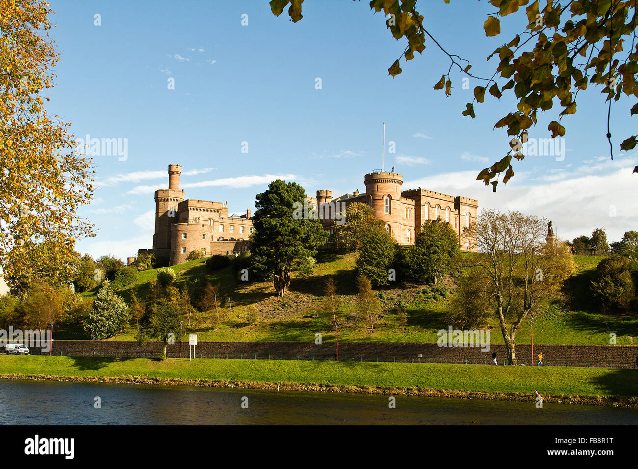 Inverness Castle, Schottland. Stockfoto