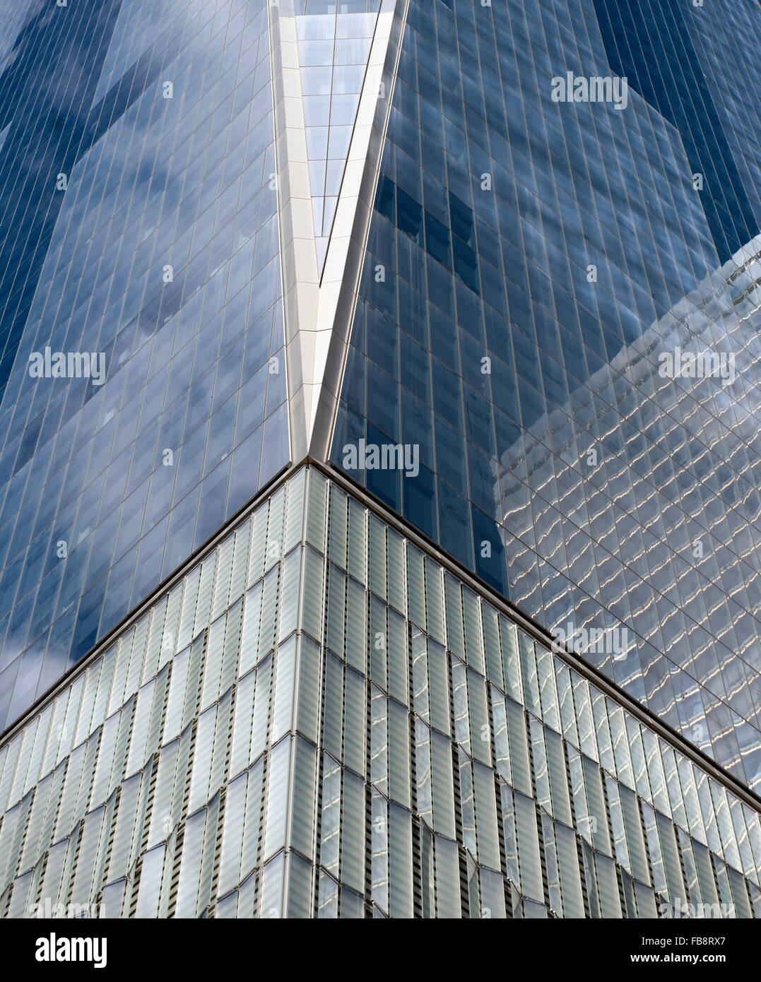 One World Trade Center, Lower Manhattan, New York City, New York, USA. Stockfoto