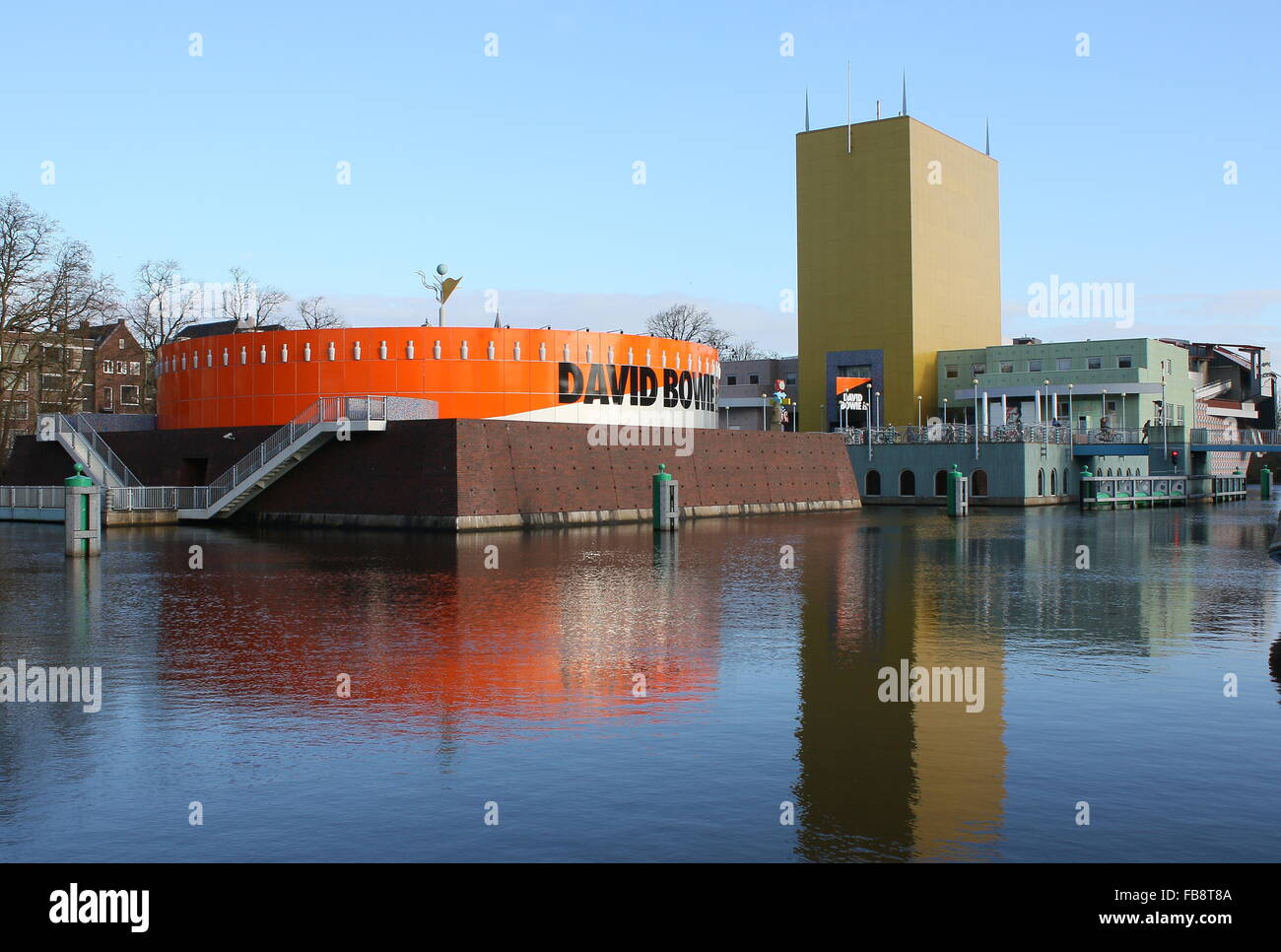 Groningen, Niederlande. 12. Januar 2016. "David Bowie ist" Ausstellung im Groninger Museum für zeitgenössische Kunst, Groningen, Niederlande. Bildnachweis: Ger Bosma/Alamy Live-Nachrichten Stockfoto