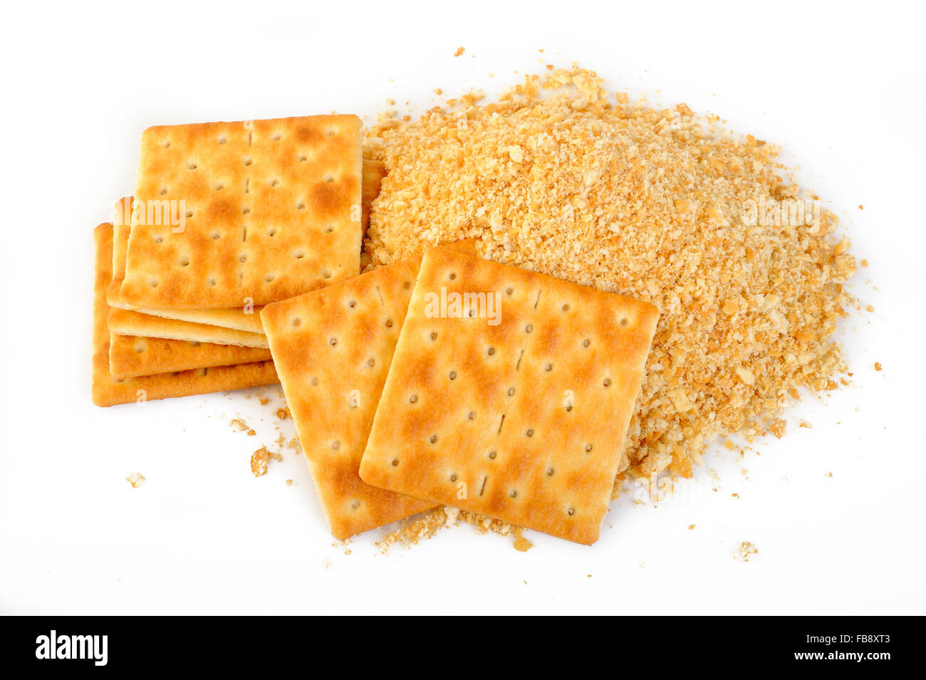Cracker-Tortenboden Stockfoto