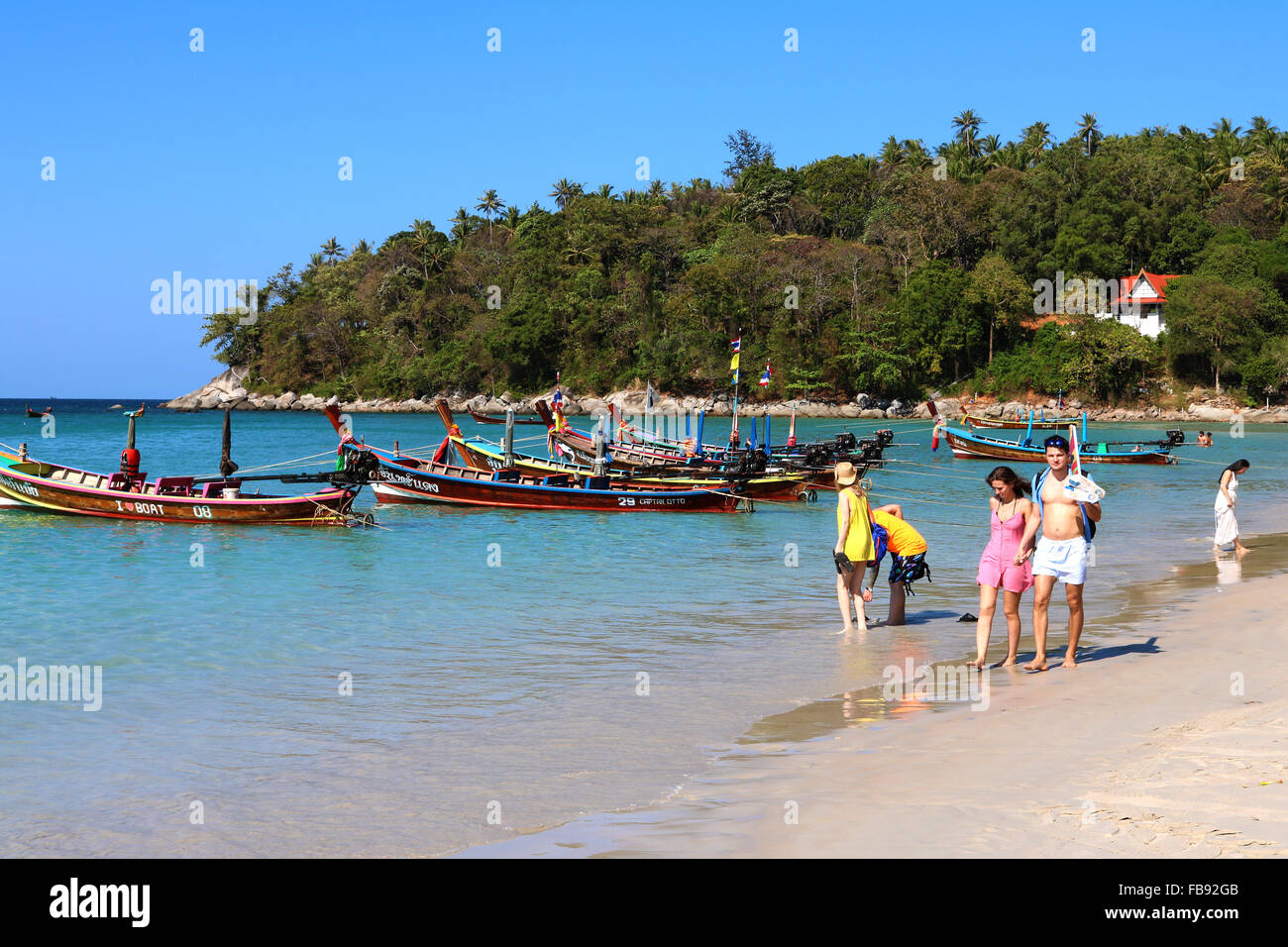 Thailand Phuket Kata Beach einer der besten Strände auf der Insel Adrian Baker Stockfoto