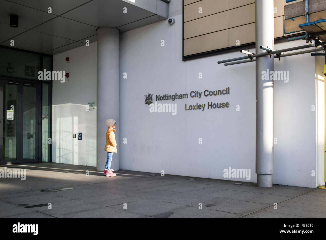 Nottingham City Council Loxley House, UK. Stockfoto