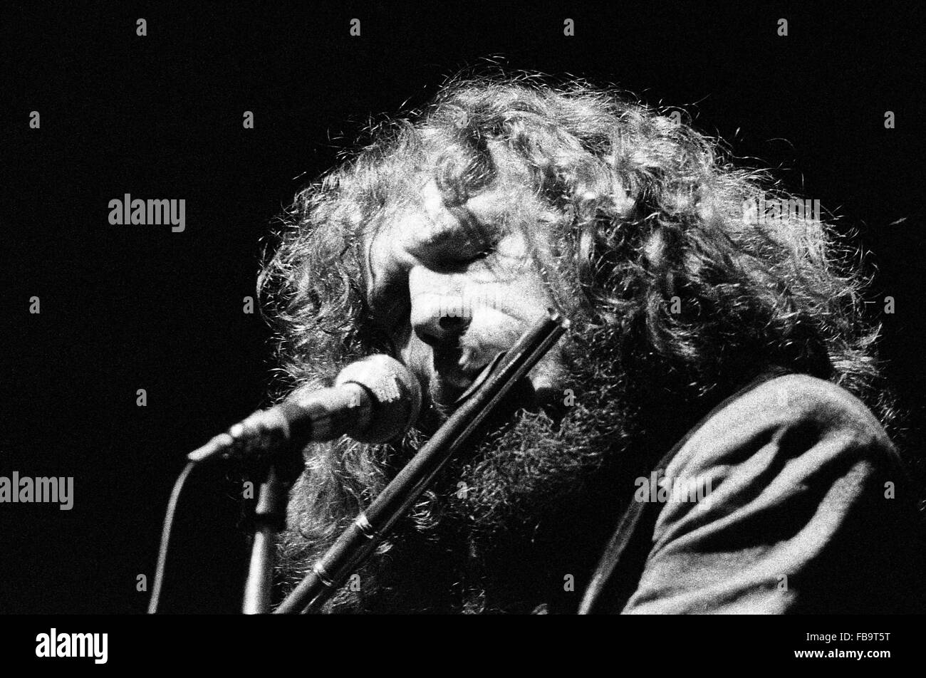 Jethro Tull - 1969 - Frankreich / Ile-de-France (Region) / Paris - Jethro Tull Konzert in Paris, 1969 - Philippe Gras / Le Pictorium Stockfoto