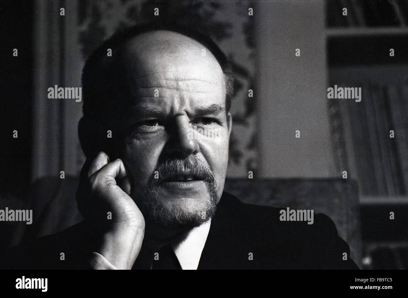 Claude Ballif, Paris, 1974-1974-Frankreich / Paris / Paris - Claude Ballif, Paris, 1974 - Philippe Gras / Le Pictorium Stockfoto