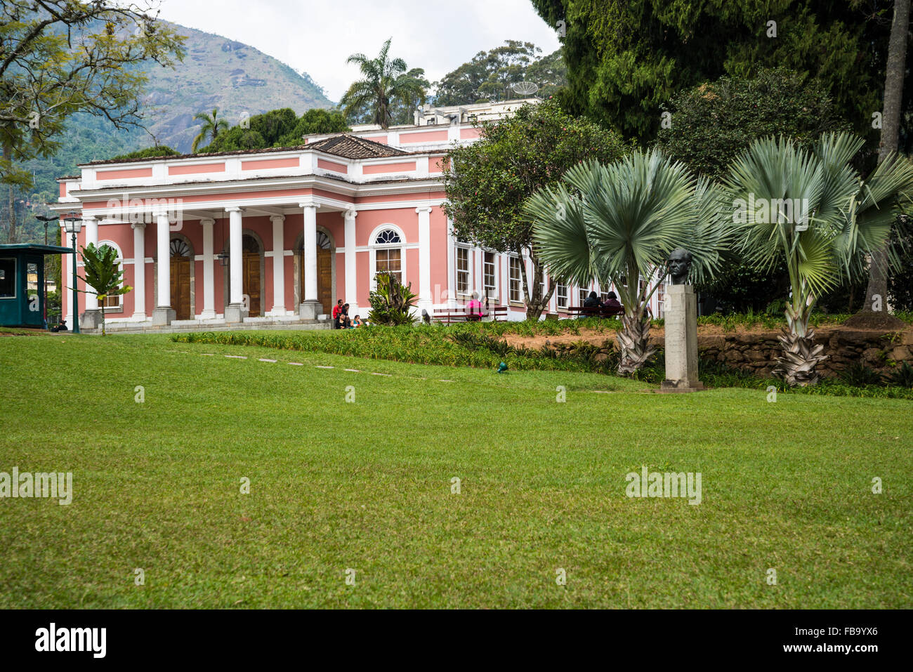 Kaiserliche Museum von Brasilien, Petropolis, Bundesstaat Rio De Janeiro, Brasilien Stockfoto