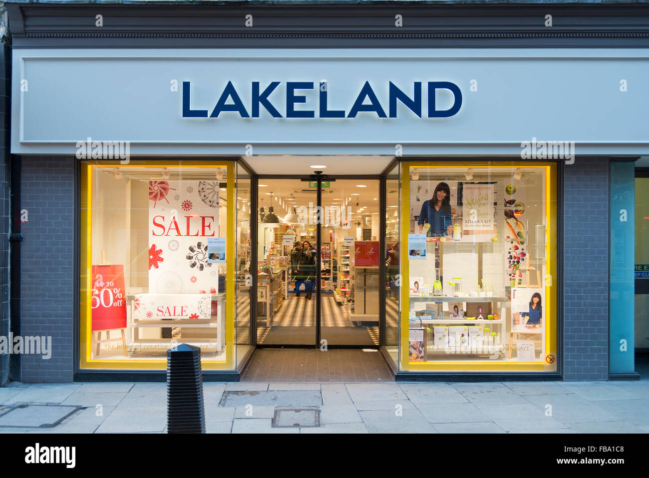 Die Lakeland Küche Ausrüstungsshop St Andrews Street Cambridge UK Stockfoto