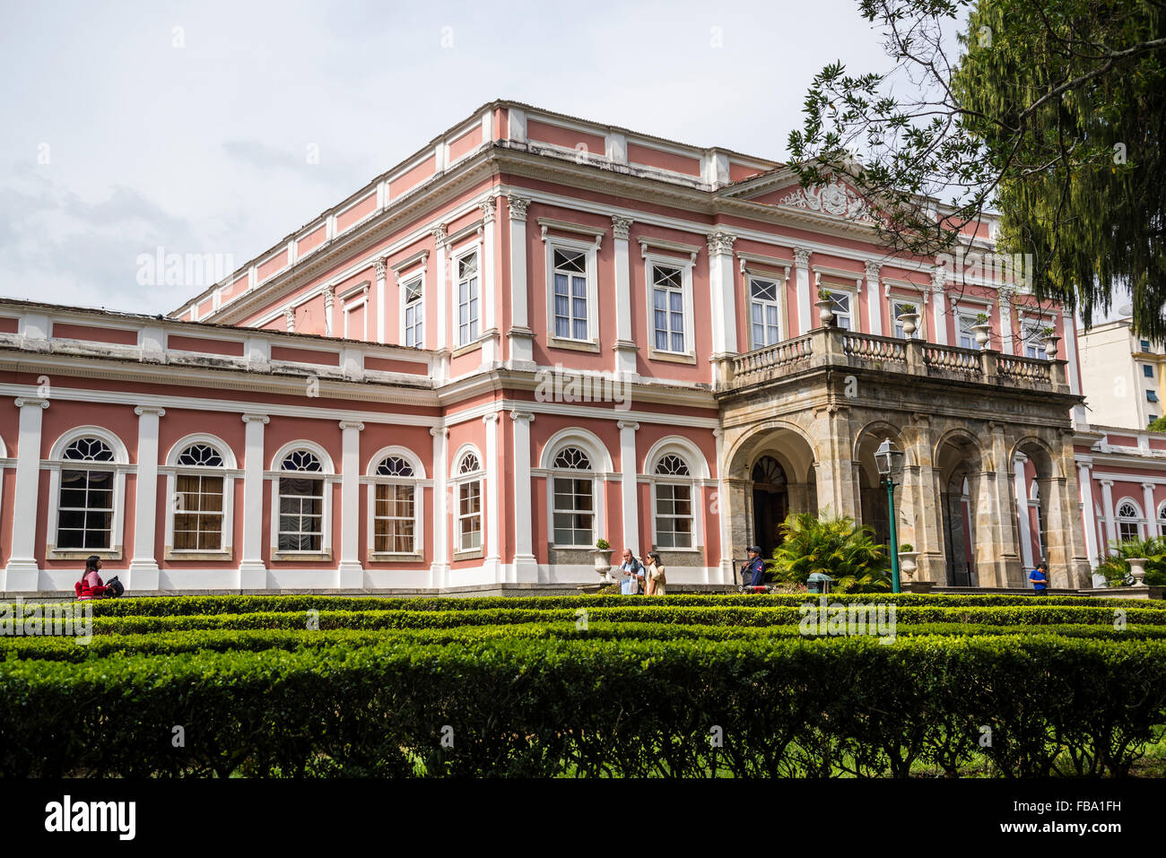 Kaiserliche Museum von Brasilien, Petropolis, Bundesstaat Rio De Janeiro, Brasilien Stockfoto