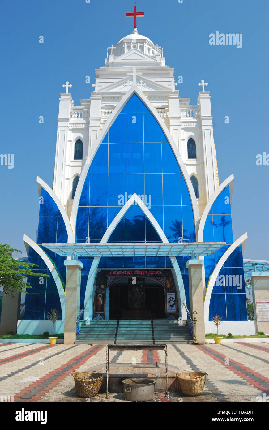 Kirche von Kochi, Kerala, Indien Stockfoto
