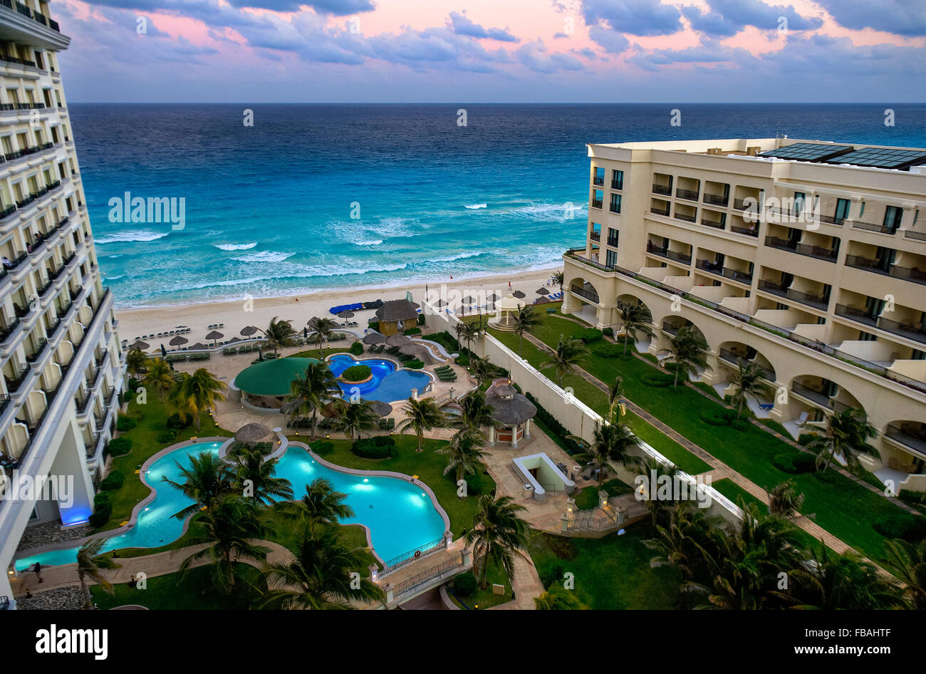 JW Marriott Hotel, Cancun Resort, Cancun, Mexiko Stockfoto